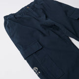 BY PARRA ALIEN CARGO PANTS - NAVY BLUE