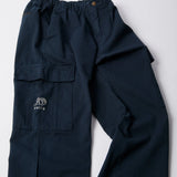 BY PARRA ALIEN CARGO PANTS - NAVY BLUE