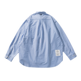 LIBERATURS OXFORD LS BUTTON UP - BLUE