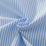 LIBERATURS OXFORD STRIPE LS BUTTON UP - BLUE / WHITE