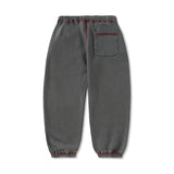 BUTTER BAGGY FLEECE PANTS - WASHED BLACK