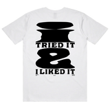 THE WEATHER CHANNEL + MUD COFFEE COMPANY " I TRIED IT " SS TSHIRT - WHITE