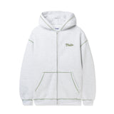 BUTTER JIVE ZIP THRU HOODIE - ASH