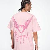 PATTA ANGELWINGS SS TSHIRT - SWEET LILAC