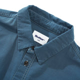 BUTTER RIPSTOP BUTTON UP LS SHIRT - WORK BLUE