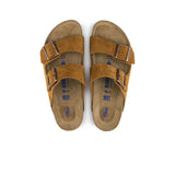 BIRKENSTOCK SFB ARIZONA  - MINK SUEDE LEATHER