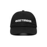 QUIETANDER LOGO CAP - BLACK